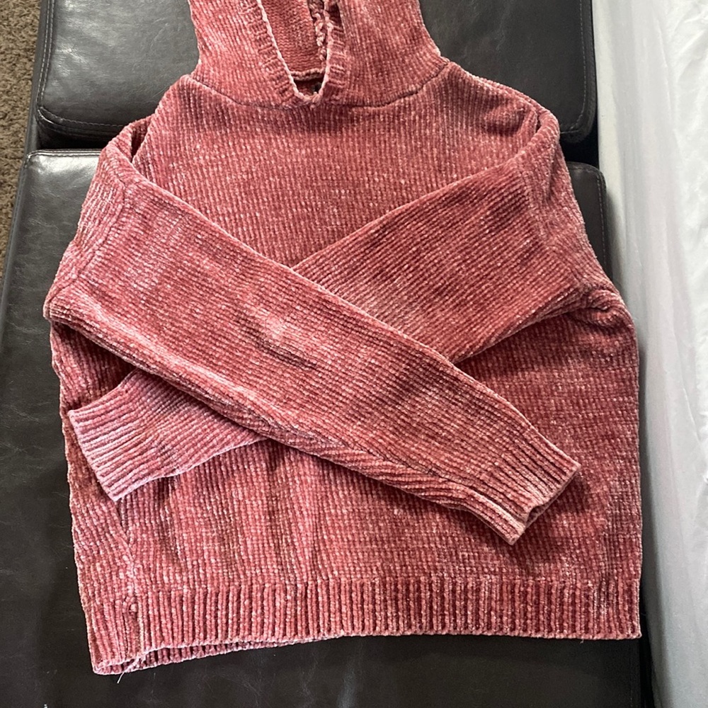 Love tree chenille sweater